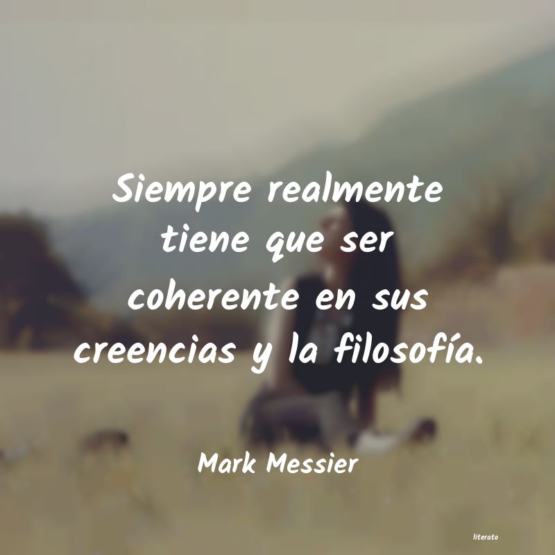 Frases de Mark Messier
