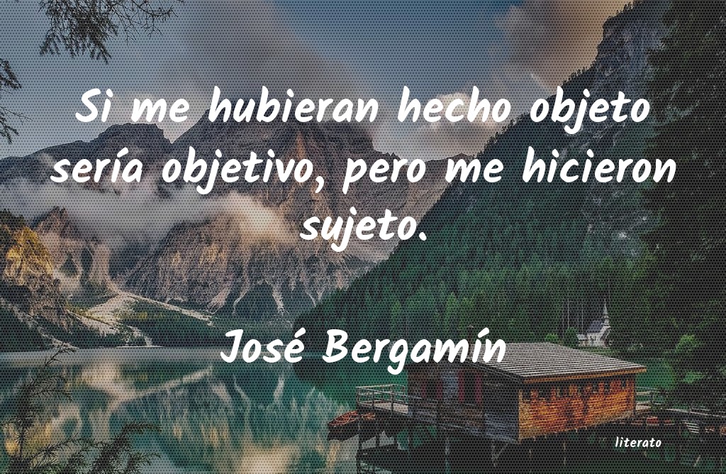 Frases de José Bergamín