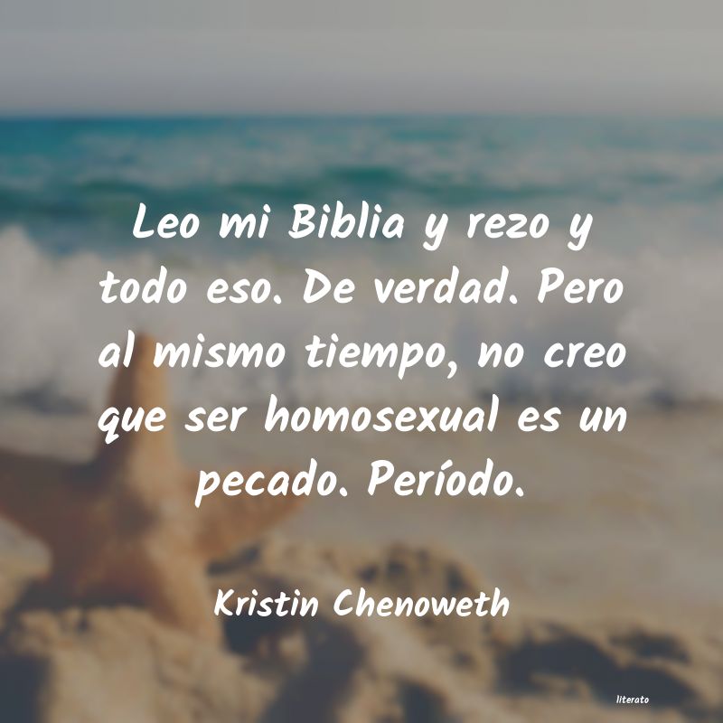 Frases de Kristin Chenoweth