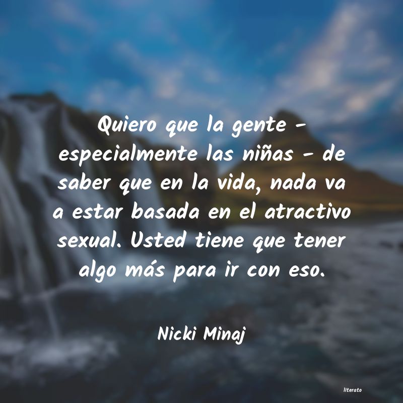 Frases de Nicki Minaj