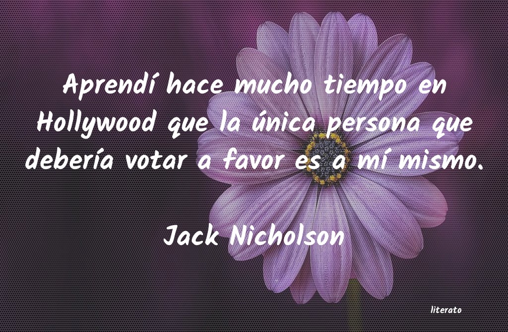 Frases de Jack Nicholson