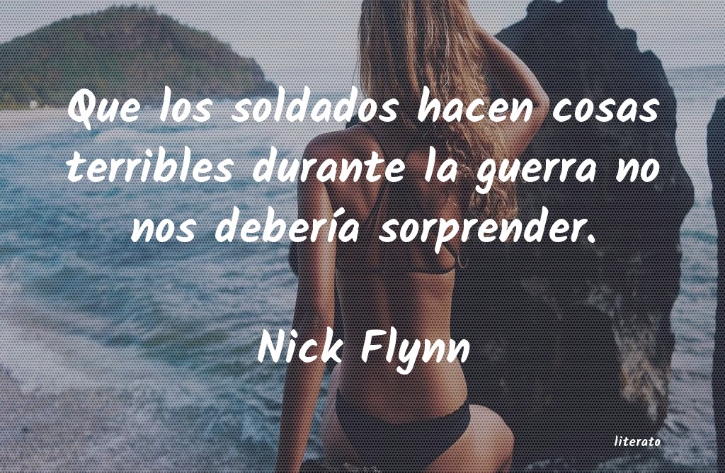 frases de Nick Flynn
