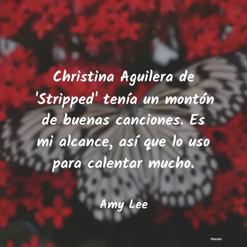 frases de Amy Lee