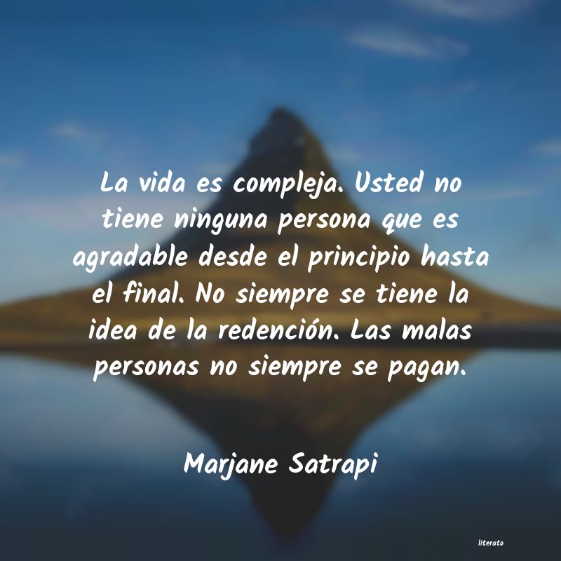 frases de Marjane Satrapi