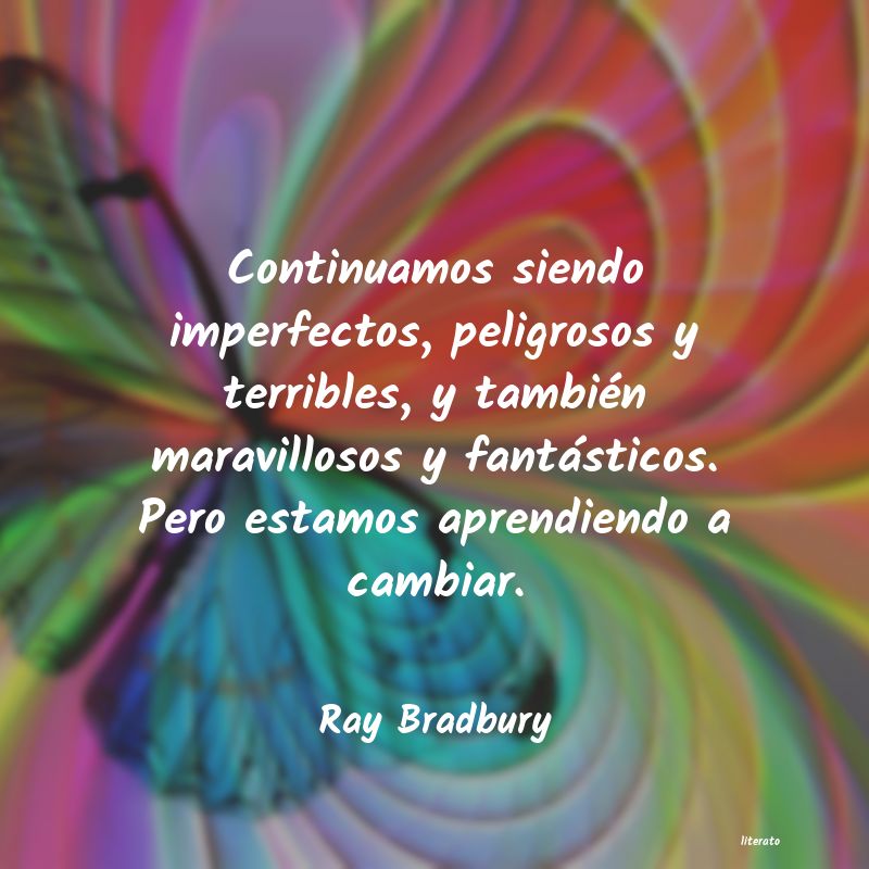frases de Ray Bradbury