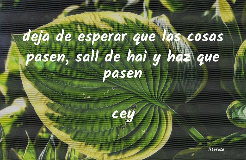 Frases de cey