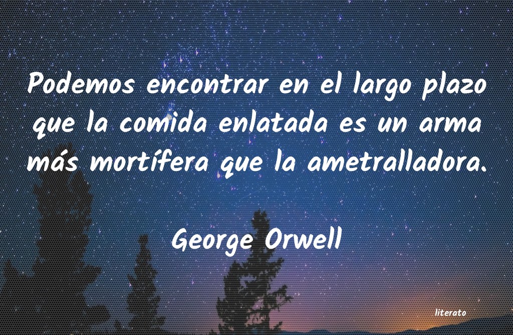 frases de George Orwell