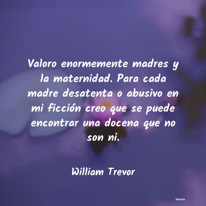frases de William Trevor