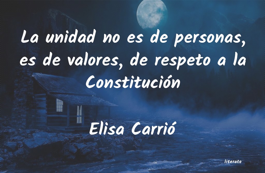 Frases de Elisa Carrió