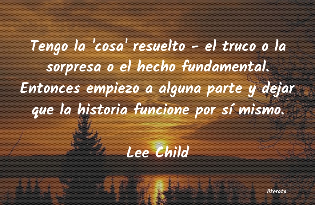frases de Lee Child