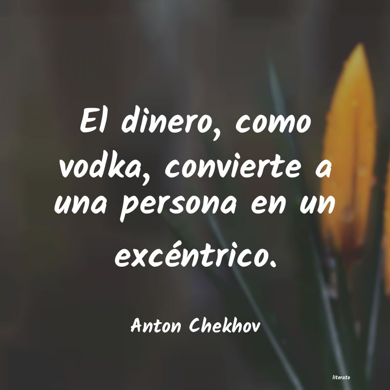 frases de Anton Chekhov