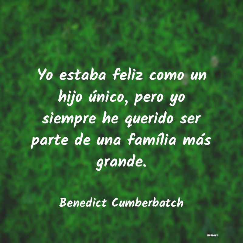 Frases de Benedict Cumberbatch