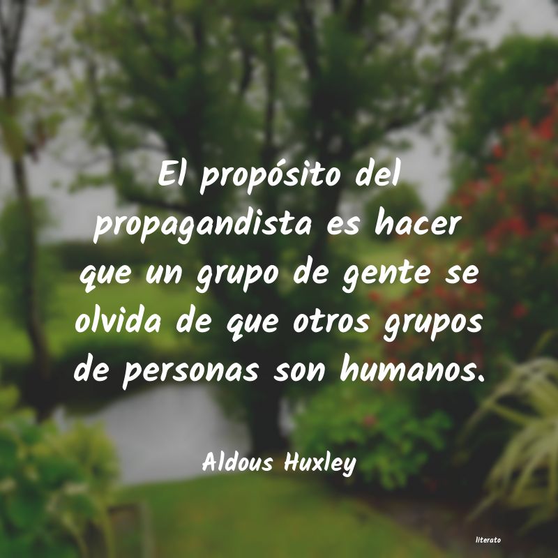 Frases de Aldous Huxley