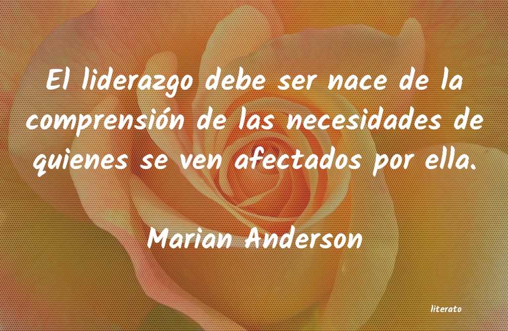 Frases de Marian Anderson