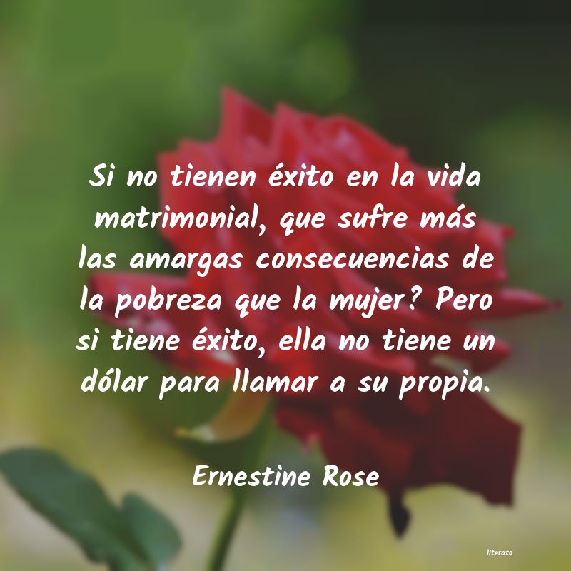 frases de Ernestine Rose