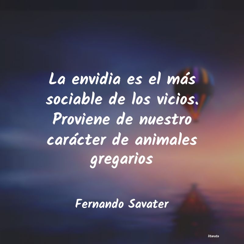 Frases de Fernando Savater