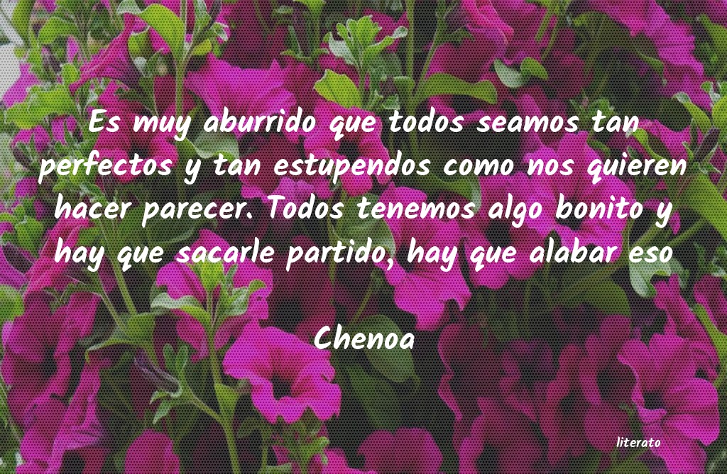 Frases de Chenoa