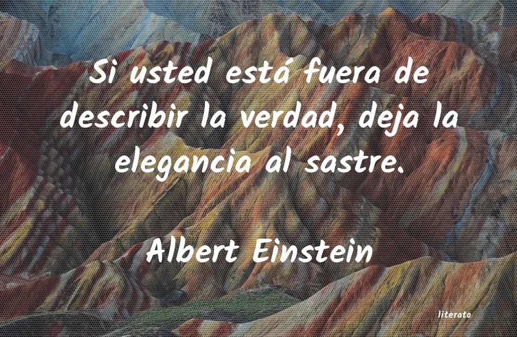 frases de Albert Einstein