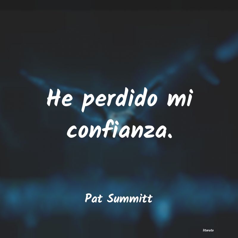 <ol class='breadcrumb' itemscope itemtype='http://schema.org/BreadcrumbList'>
    <li itemprop='itemListElement'><a href='/autores/'>Autores</a></li>
    <li itemprop='itemListElement'><a href='/autor/pat_summitt/'>Pat Summitt</a></li>
  </ol>