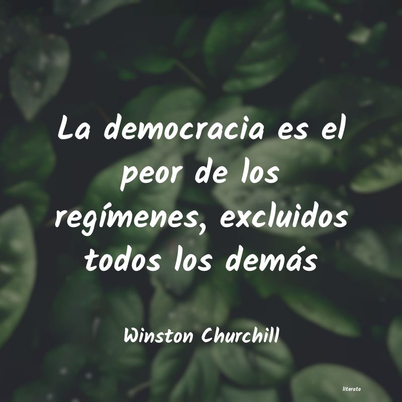 frases de Winston Churchill