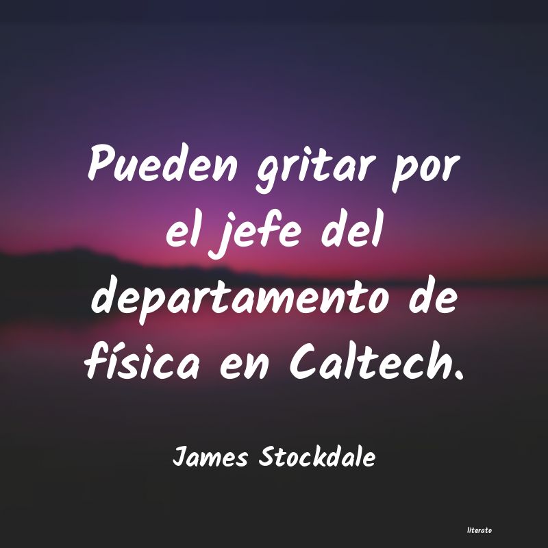frases de James Stockdale