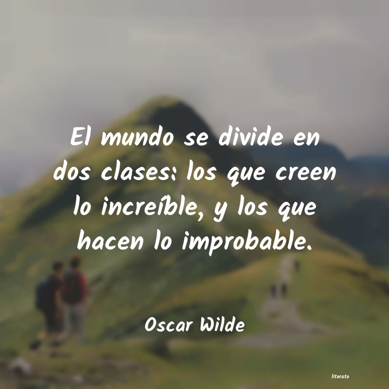 frases de Oscar Wilde