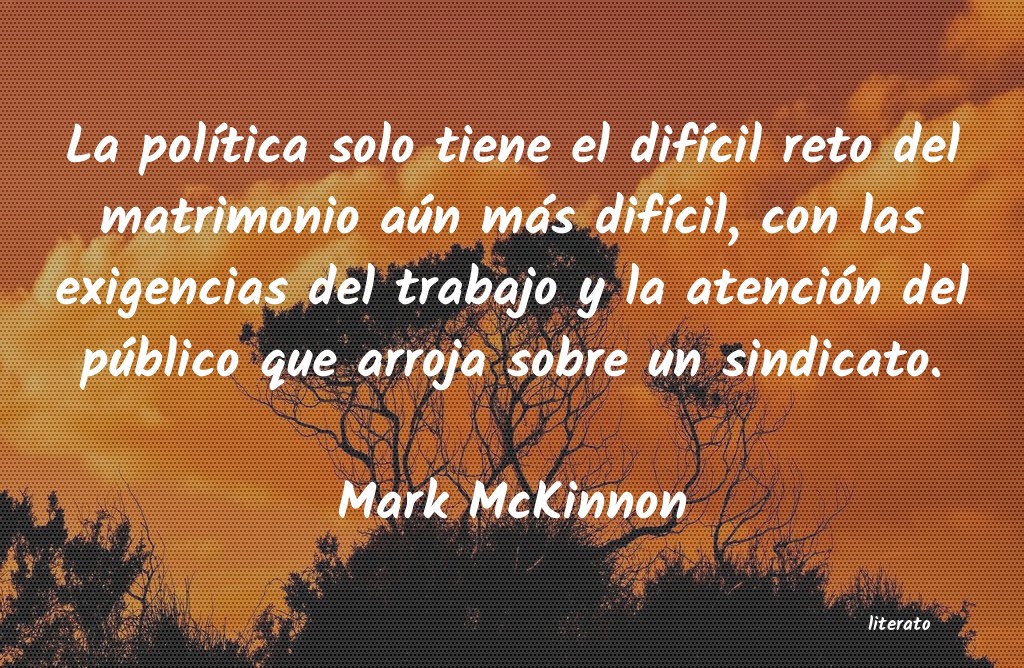 Frases de Mark McKinnon