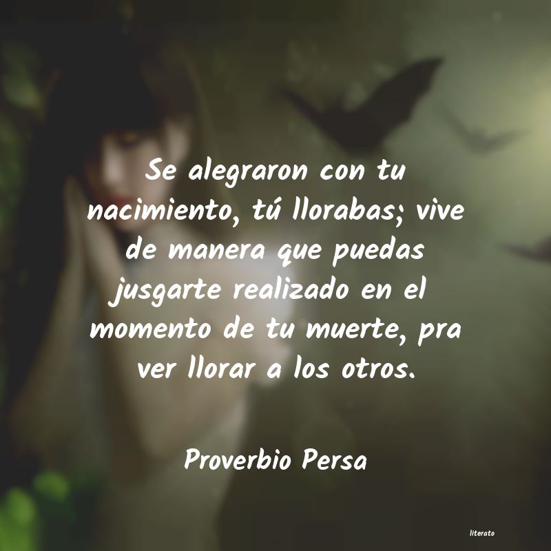 Frases de Proverbio Persa