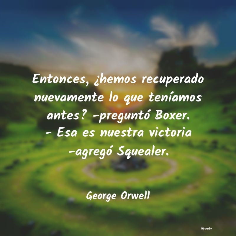 frases de George Orwell