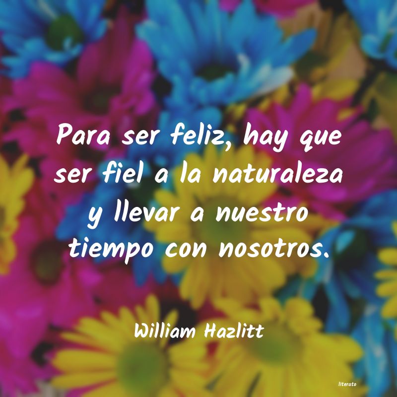 Frases de William Hazlitt