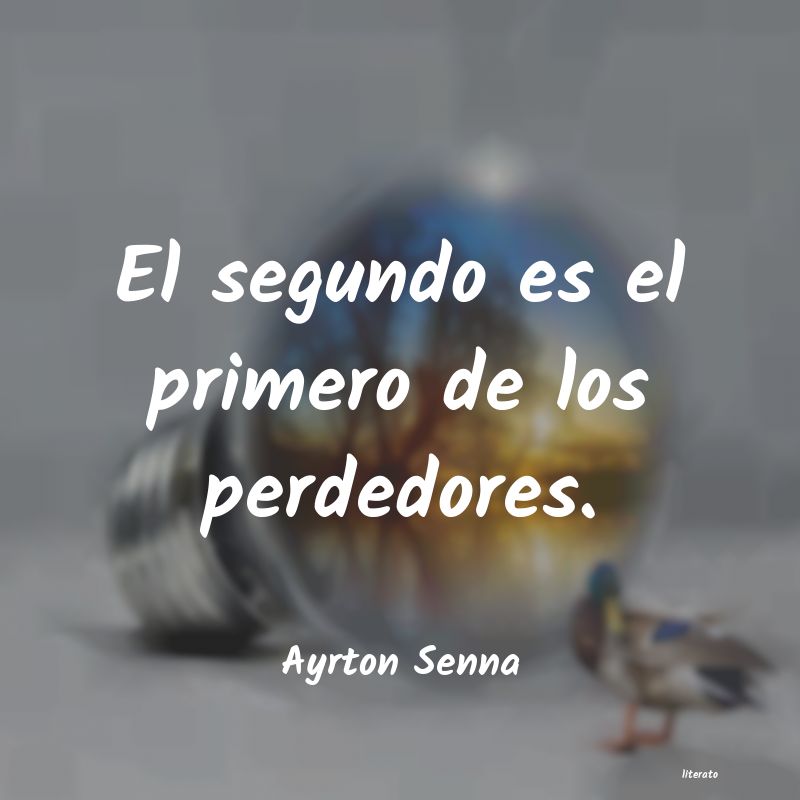 frases de Ayrton Senna