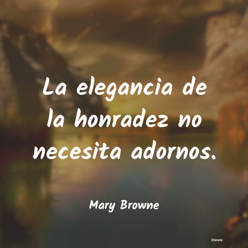 frases de Mary Browne