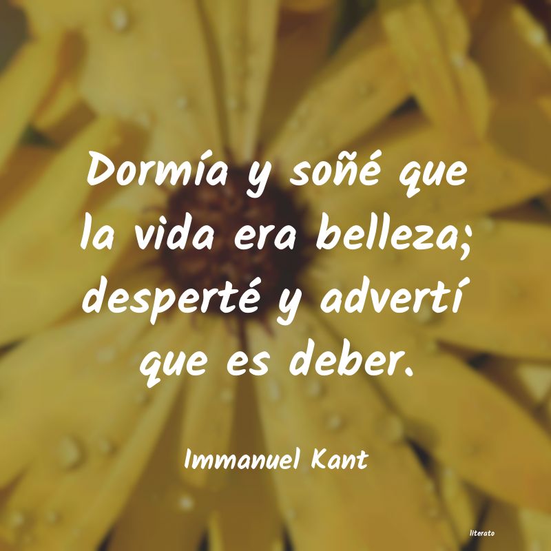 Frases de Immanuel Kant