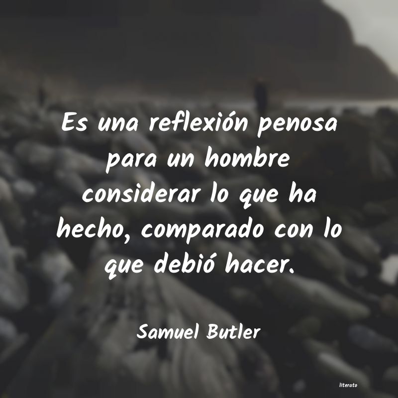 Frases de Samuel Butler