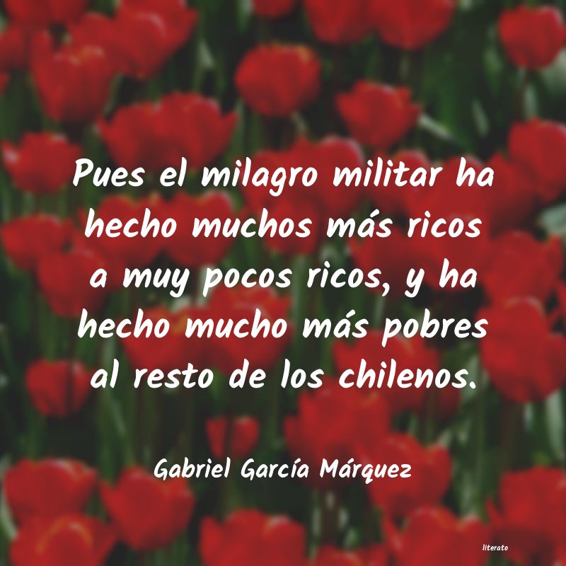 frases de Gabriel GarcÃa Márquez