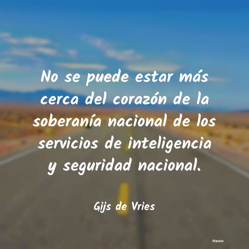 frases de Gijs de Vries