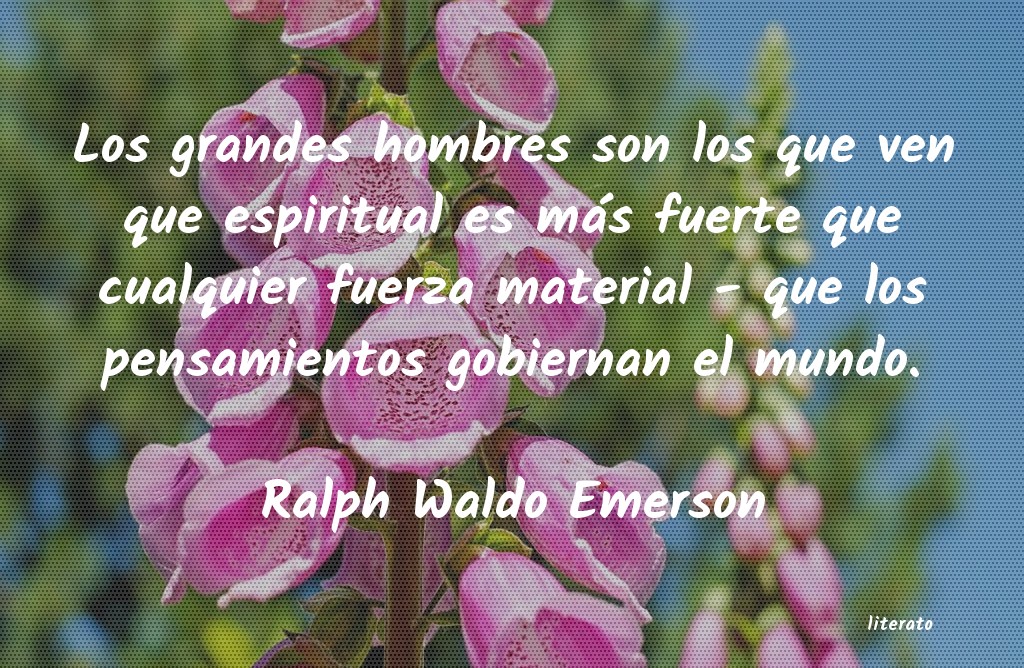 Frases de Ralph Waldo Emerson