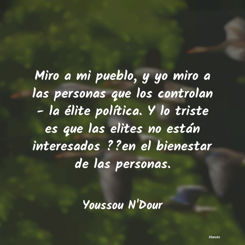 frases de Youssou N'Dour