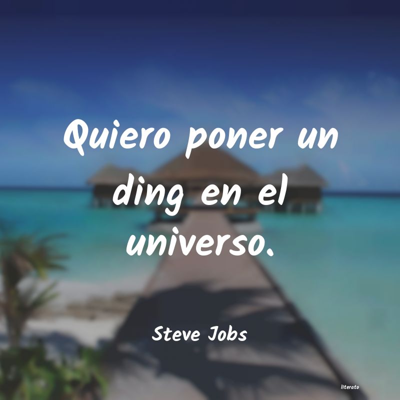 frases de Steve Jobs