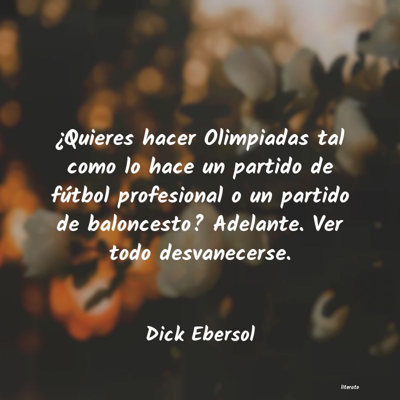 frases de Dick Ebersol