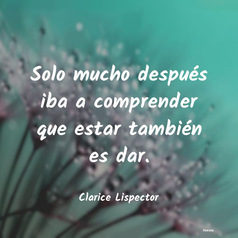 Frases de Clarice Lispector