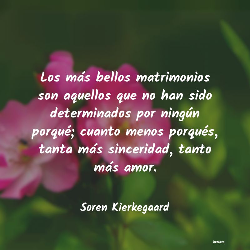 Frases de Soren Kierkegaard