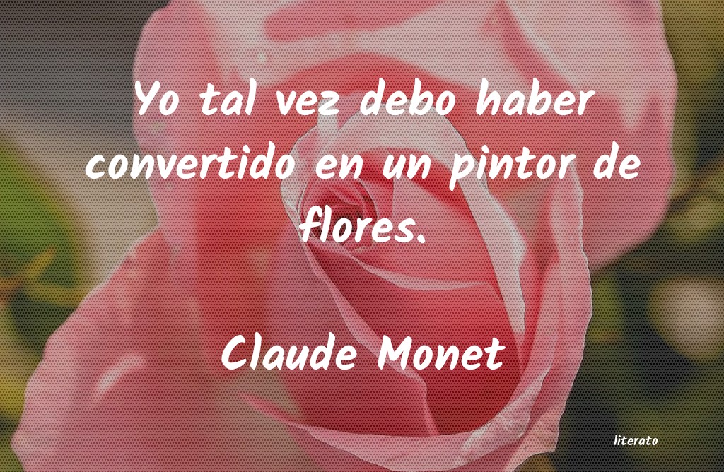 frases de Claude Monet