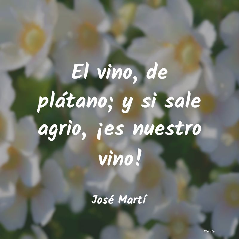 Frases de José Martí