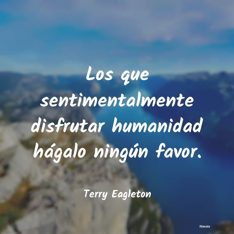 Frases de Terry Eagleton