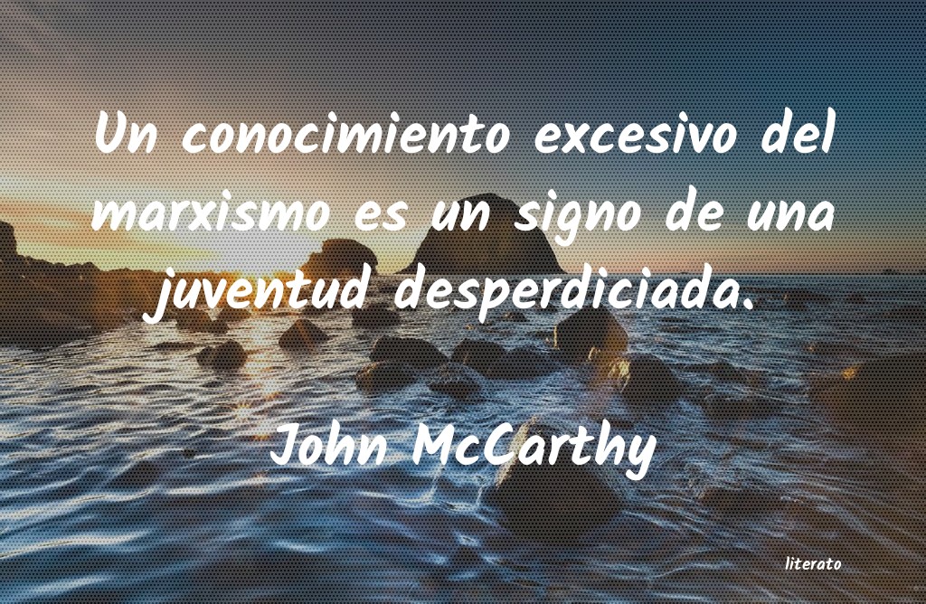 Frases de John McCarthy