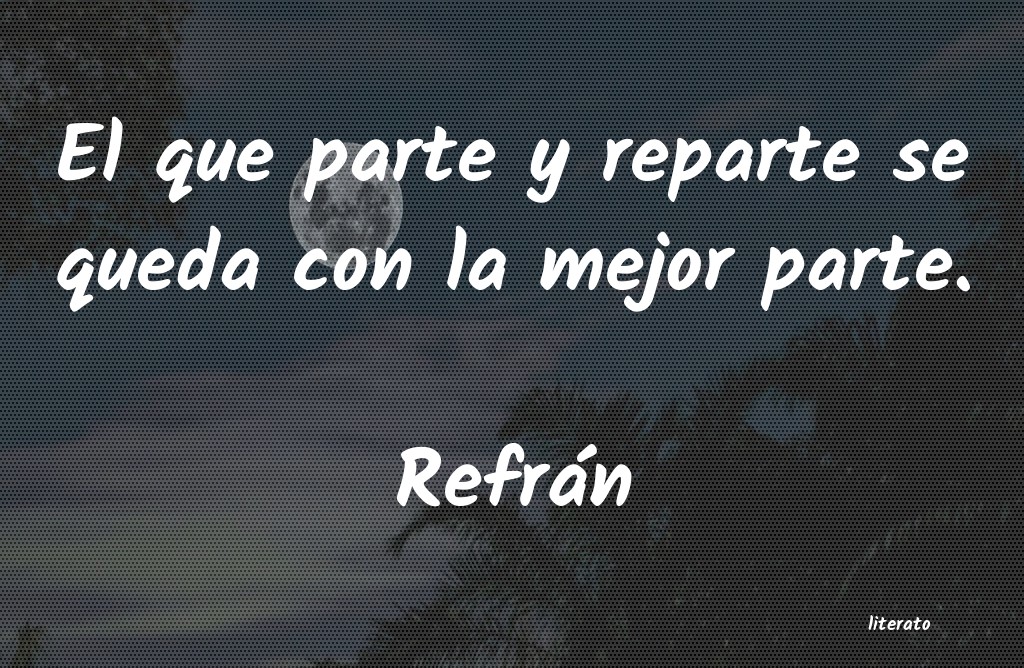 Frases de Refrán