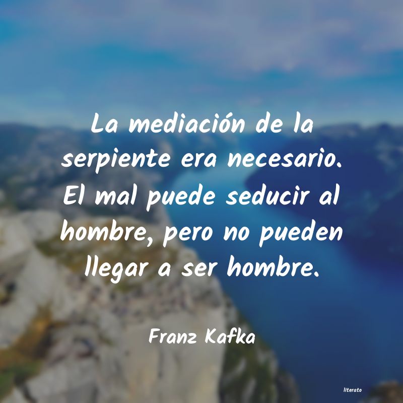 frases de Franz Kafka