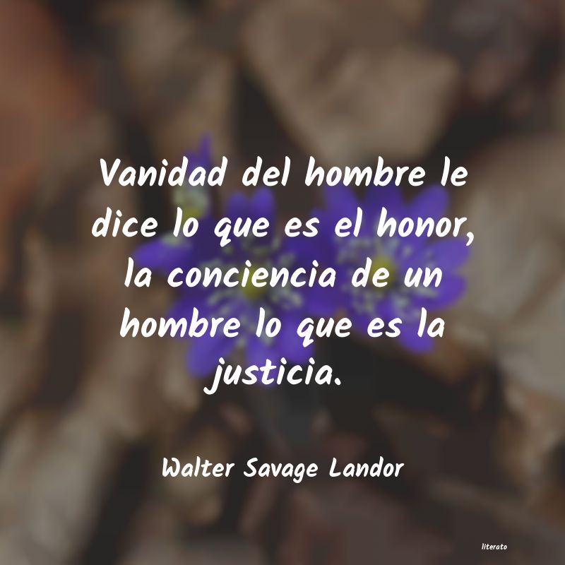 frases de Walter Savage Landor