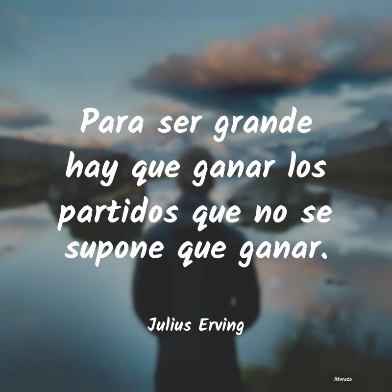frases de Julius Erving
